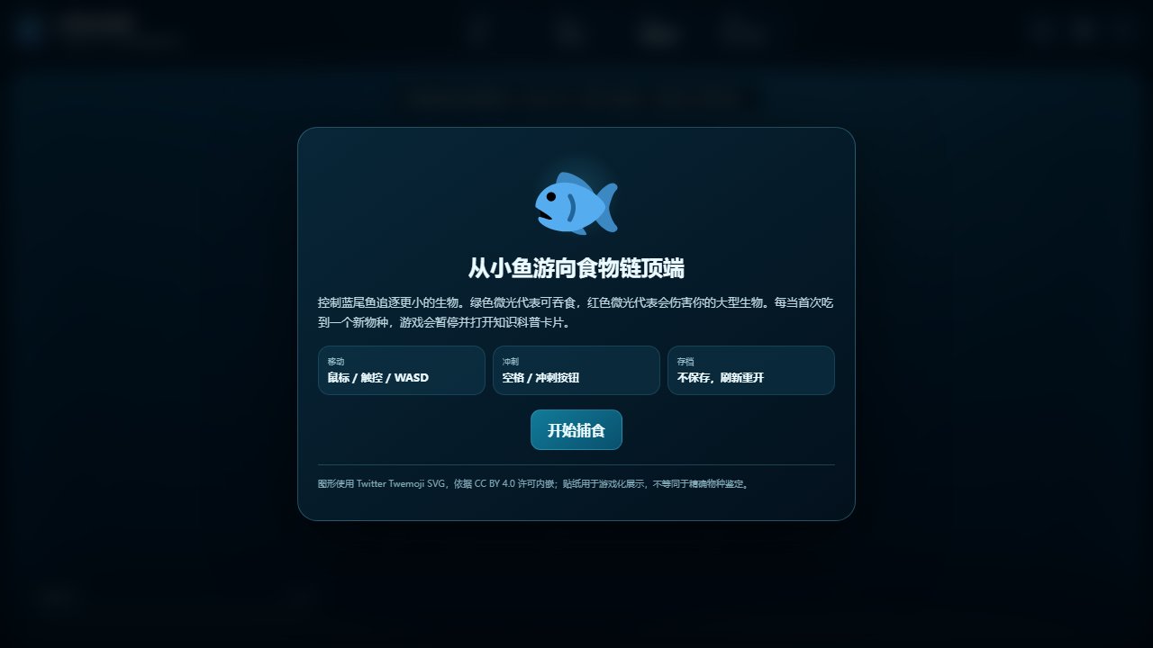 深海食物链：大鱼吃小鱼 截图